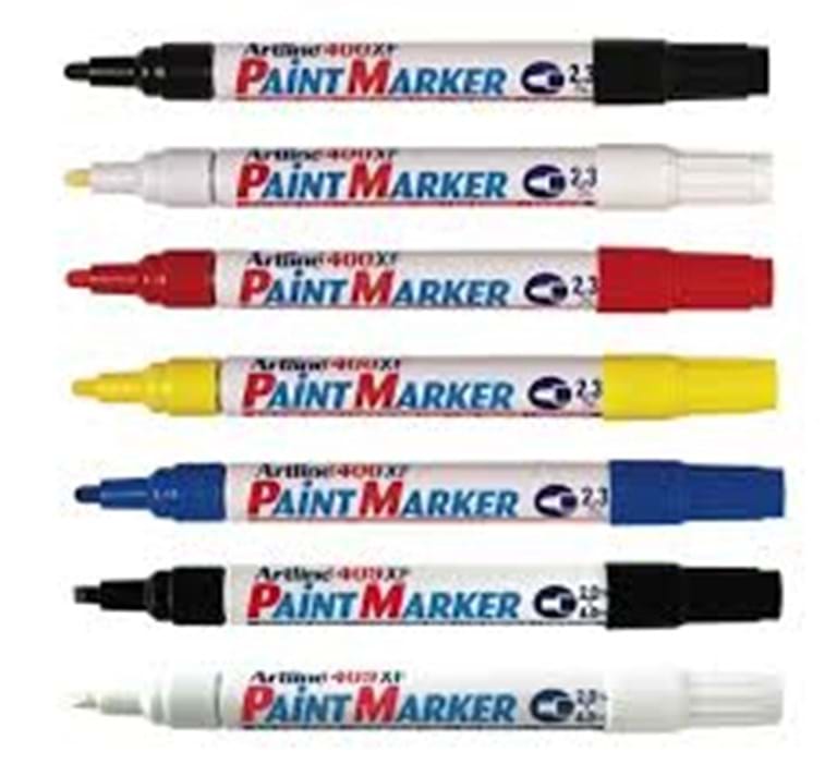 Маркер марки. Маркер Artline 400xf белый. Маркер краска Paint Marker. Ручка маркер краска. Маркер-краска черный.